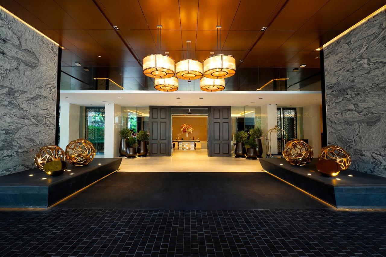 Silq Hotel & Residence, Managed By The Ascott Limited Бангкок Экстерьер фото The lobby of the hotel
