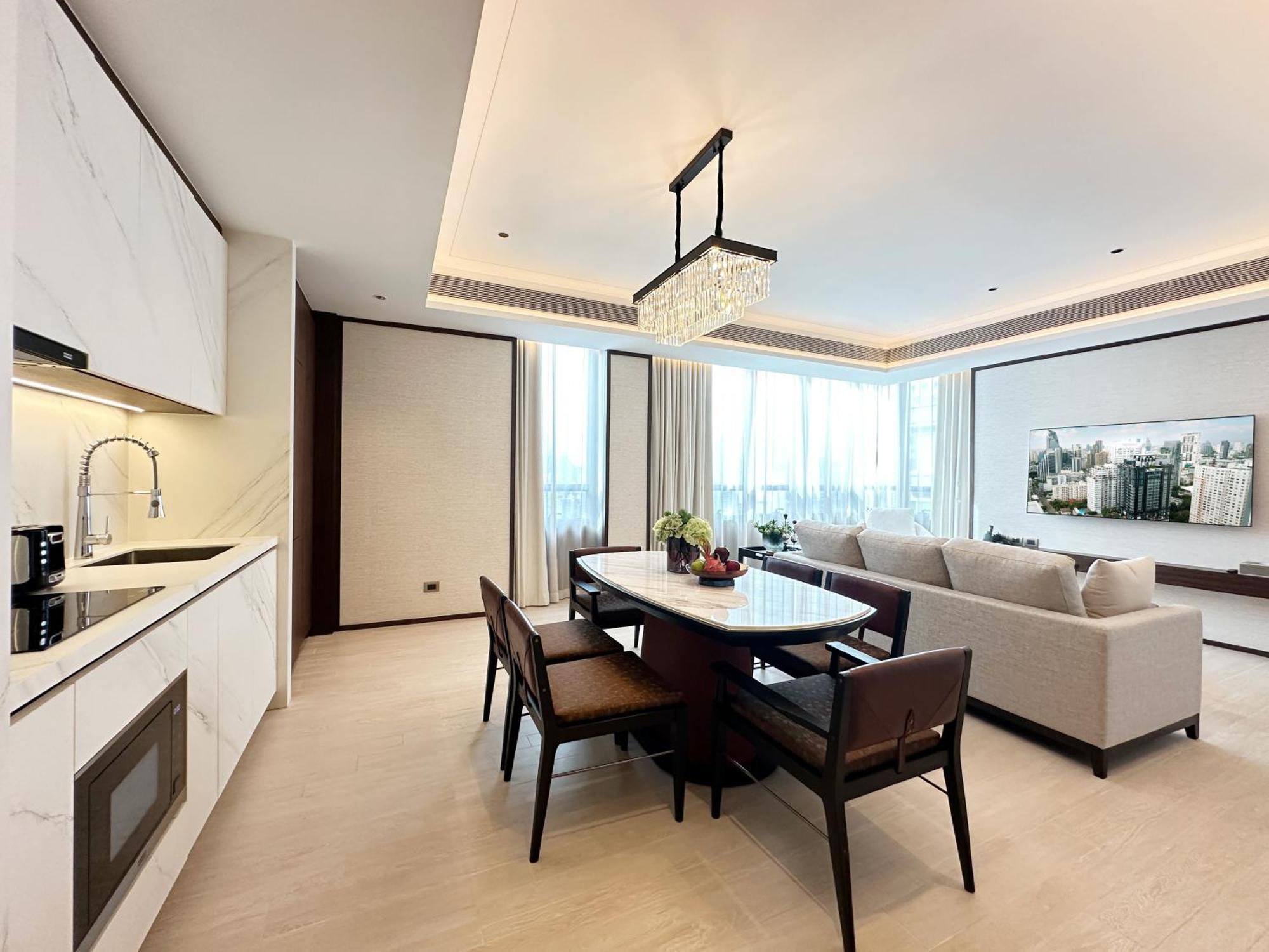 Silq Hotel & Residence, Managed By The Ascott Limited Бангкок Номер фото A typical apartment