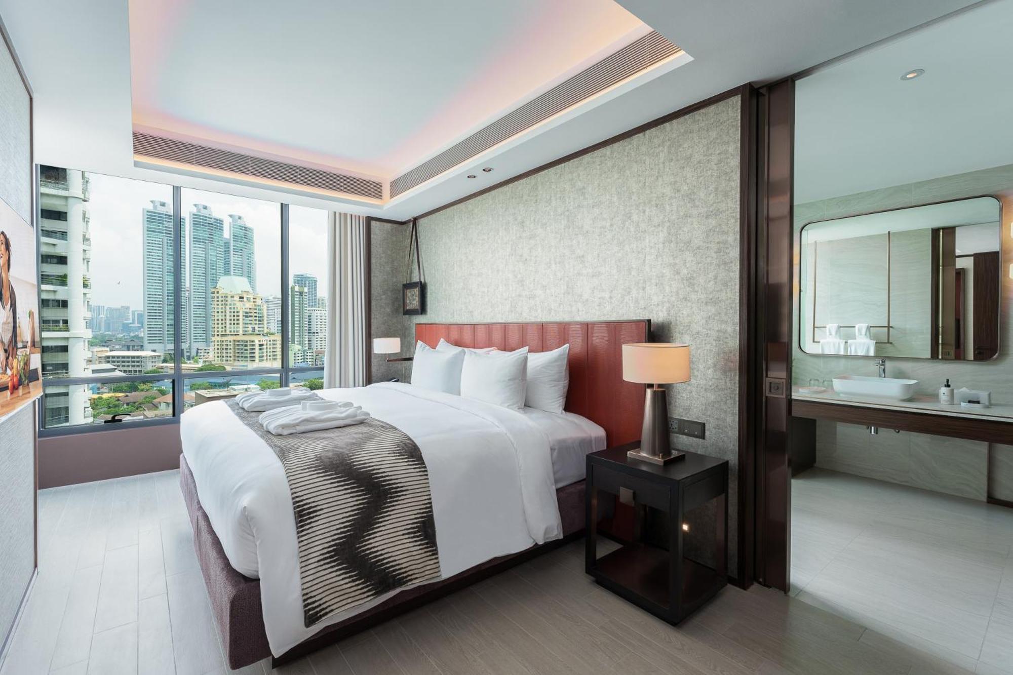 Silq Hotel & Residence, Managed By The Ascott Limited Бангкок Номер фото Deluxe Suite