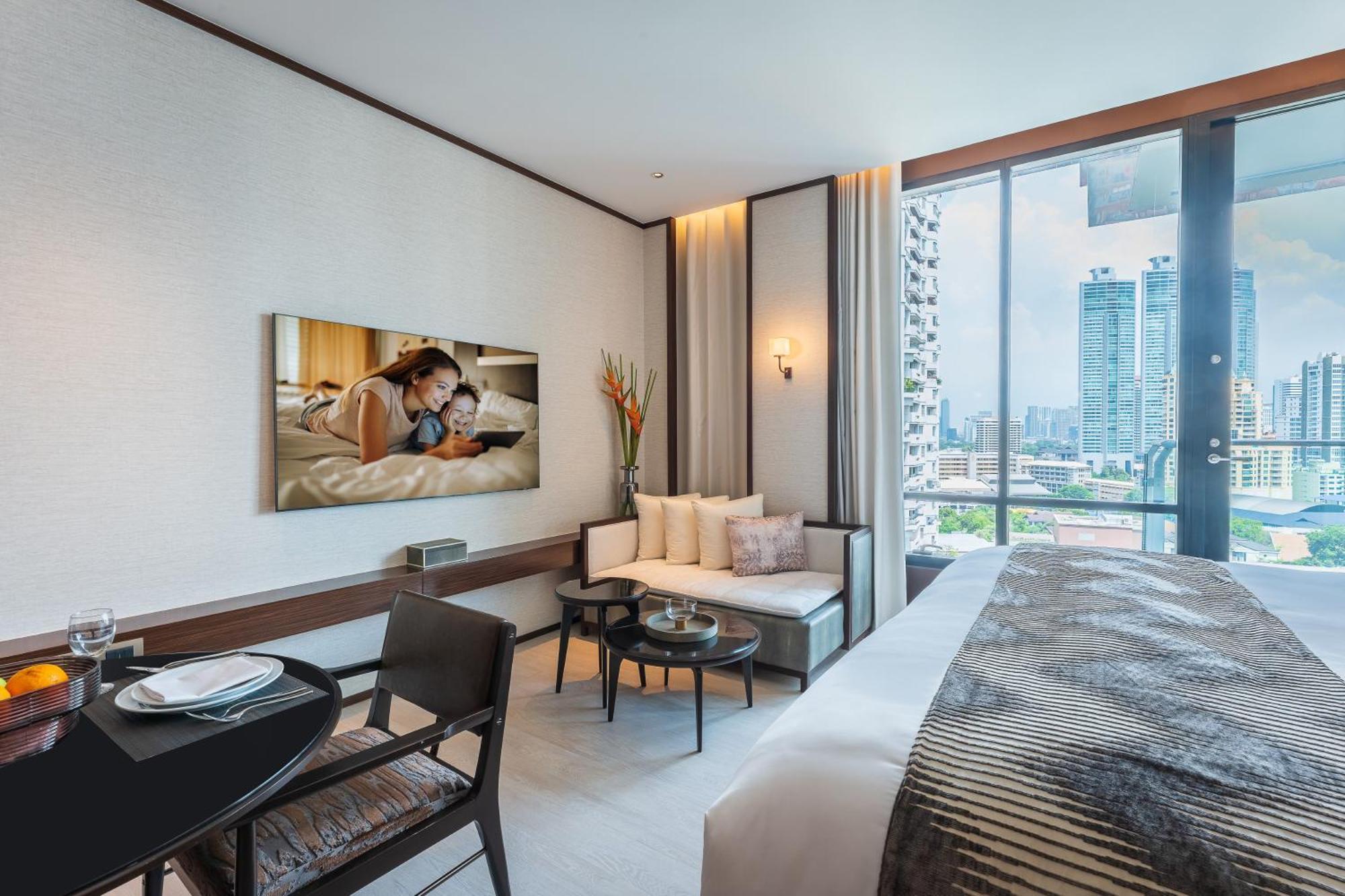 Silq Hotel & Residence, Managed By The Ascott Limited Бангкок Номер фото Deluxe Room